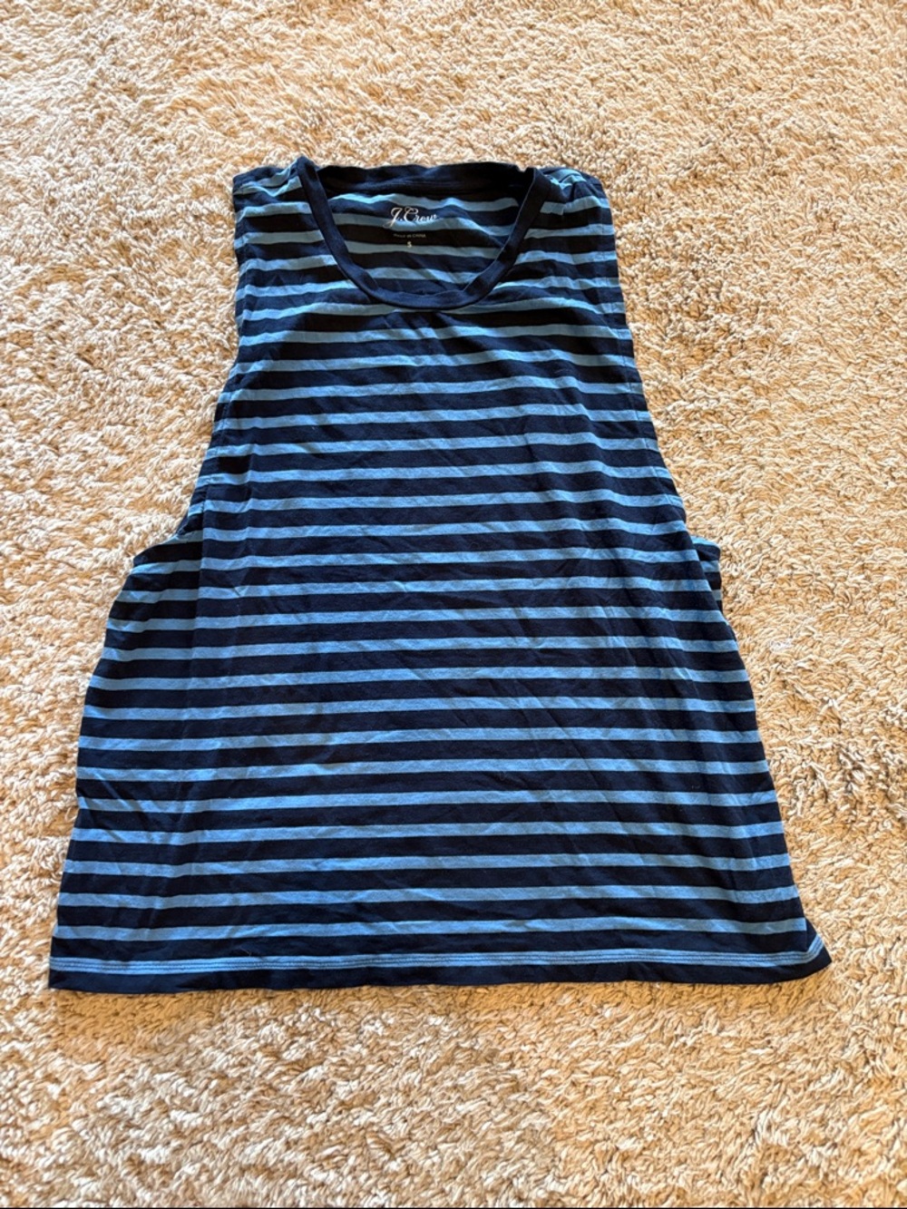 J. Crew Striped Women’s Muscle Tank